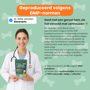 Jeukvrije Vacht Chew (Hond)