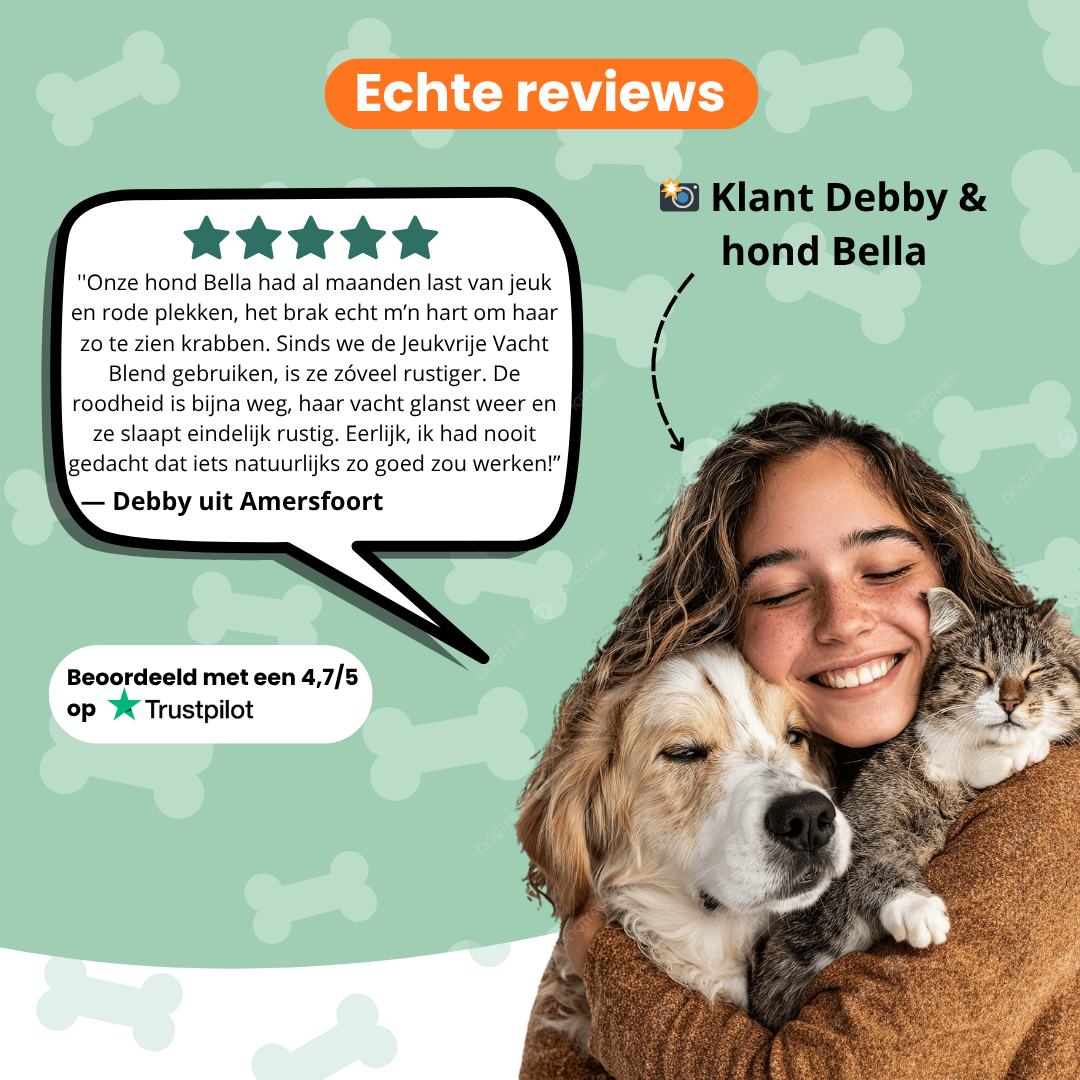 Jeukvrije Vacht Chew (Hond)