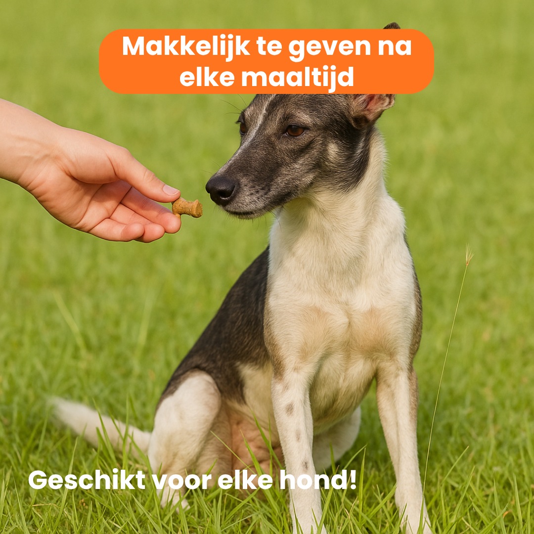 Jeukvrije Vacht Chew (Hond)